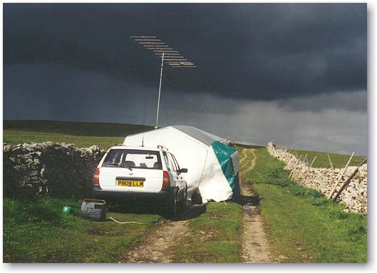 Storm clouds gathering over Wether Fell.