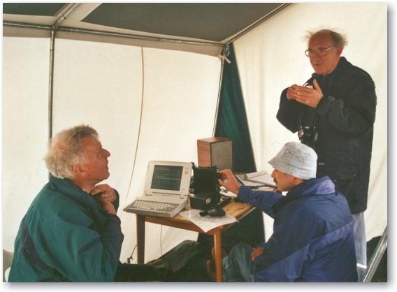 The G5ZG/P operating tent on Wether Fell.